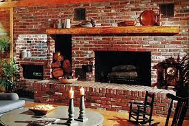 Vintage Brick Fireplaces Warm