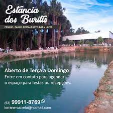 pesque pague estancia dos buritis excelente opcao de lazer e gastronomia em paraiso to surgiu