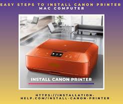 Maintenance if printing is faint or uneven and cleaning the printer, network setting and communication problems. Easy Steps To Install Canon Printer Mac Computer Printer Installation Mac Computer
