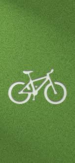 bicycle green mobile phone wallpaper