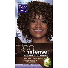 Dark And Lovely Go Intense Hair Color No 64 Dazzling Brown 1 Ea Pack Of 2