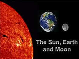 the sun earth and moon powerpoint