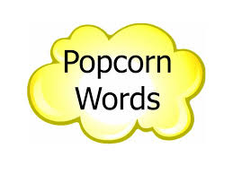 Image result for popcorn words