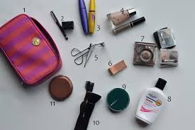 what s in her makeup bag her view