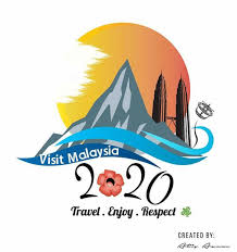 Designed to look like a postage stamp, the logo carries the tagline travel. Visit Malaysia Logo Page 1 Line 17qq Com