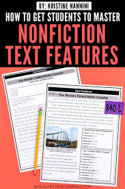 These sometimes use the txt file extension but don't necessarily need to. Freebies To Help Students Master Nonfiction Text Features