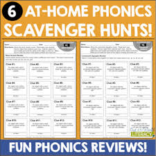 Along the way, you and your teammates will solve riddles and complete fun photo challenges. 6 At Home Phonics Scavenger Hunts By Jen Bengel Tpt