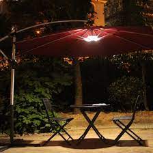 led patio umbrella light