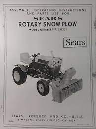 Snow Thrower Implement Garden Tractor