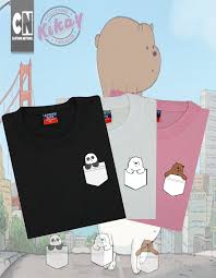 Check out cartoon network india. We Bare Bears Pocket Design Oversized Tshirt Lazada Ph
