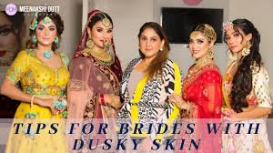 makeup tips for brides with dusky skin
