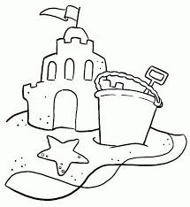 And why does it end up at the beach? Beautiful Sand Castle Coloring Page Structure Coloring Pages On Coloring Home