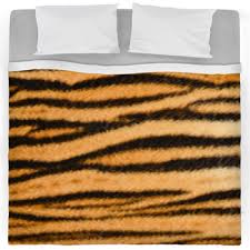 tiger print comforters duvets sheets