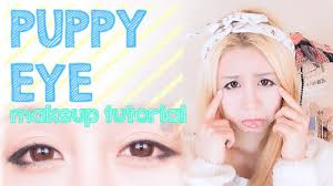 cute puppy eye makeup musely