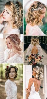 If you add some florals in your hair you will have a wonderful hairstyle for the beach wedding. 20 Medium Length Wedding Hairstyles For 2021 Brides Emmalovesweddings
