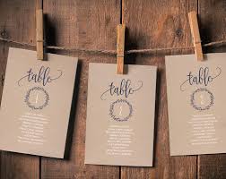 Contemporary Wedding Seating Cards Creative Modern Designs