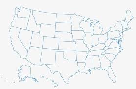 Key state data, such as population and state abbreviation, is also shown. Map Outline Usa States Not Labeled Transparent Png 1600x1018 Free Download On Nicepng