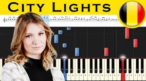 Blanche City Lights Belgium 2017 Eurovision Piano
