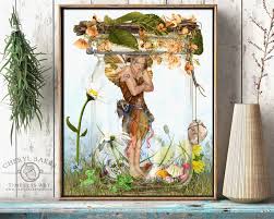 Fairy Art Print Fairies Fairy Decor