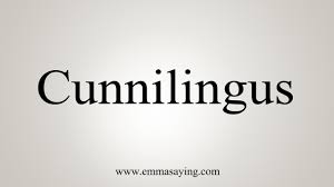 How To Say Cunnilingus - YouTube