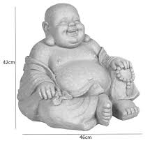 Laughing Buddha Ornamental Statue For