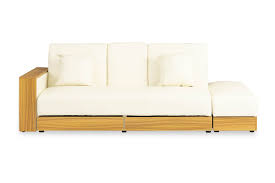 sarai storage sofa bed pvc white