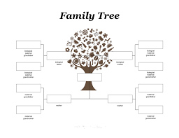 Printable Family Tree Template Business