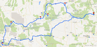 road trip route with google maps