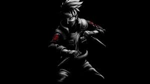 Kakashi #Naruto Fan art #Black Dark ...