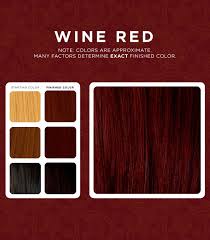 Wine Red Henna Hair Dye