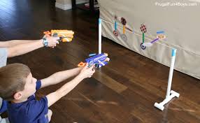 how to make a nerf spinning target
