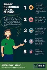 53 funny questions to ask friends