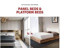difference between panel beds