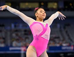 Olympic gymnastics team and is the first gymnast to beat simone biles in any phase since 2013. 6 Mij4klxjmw3m