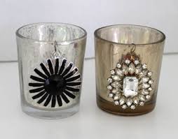Simple Way To Glam Up Candle Holders