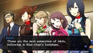 I tried to come up with something a little different, while also delivering on the iconic. Clickbliss Persona 4 Dancing Review The Investigation Team