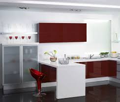 The dark wood flooring works well, but the kitchen table doesn't work well, especially with the green. Dark Red Kitchen Cabinet Red Kitchen Cabinets Kitchen Cabinetcabinet Aliexpress