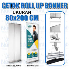 cetak standing roll up banner cetak