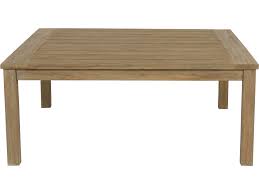 Teak48 Wide Square Coffee Table