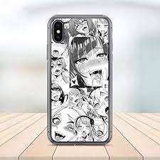 Jb's range of phone cases is aimed at the latest samsung and apple phones, and there are heaps to choose from. Amazon Com Catixcases Ahegao Anime Phone Case Hentai Manga Face Artwork Gift Cell Plastic Slear Case For Apple Iphone X Xs Xr Xs Max 7 8 Plus 11 Pro 6 S Protector Protective