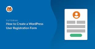 wordpress user registration form