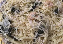 Shrimp scampi shellfish shrimp pasta main dish. Buttery Shrimp Scampi In A White Wine Sauce Over Angel Hair Pasta Mycookbook Recipe By Ninjamommakitchen Cookpad