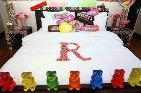 candy themed bedroom