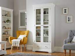 Toulouse White Painted Tall Glass