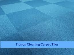 tips on cleaning carpet tiles