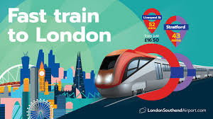 by train london southend airport