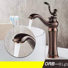 Newchic offer quality copper bathroom faucets at wholesale prices. 2021 Black Copper Bathroom Faucet Fashion Vintage Hot And Cold Faucet Wash Basin Mixer Sink Single Handle Single Hole Faucet Black Mixer Tap From Eimin 57 41 Dhgate Com