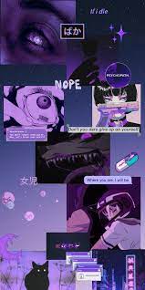 Los siete pecados capitales latino animacion trail. Aesthetic Anime Wallpapers Purple Anime Wallpaper Hd