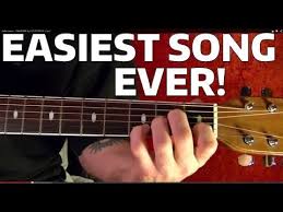 As always, slash's guitar is tuned. Easiest Song Ever Guitar Lesson Youtube