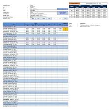 023 Template Ideas Excel Timesheet With Formulas Free